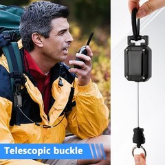 Durable Retractable Microphone Keeper for Truck Drivers – Adjustable & Safe