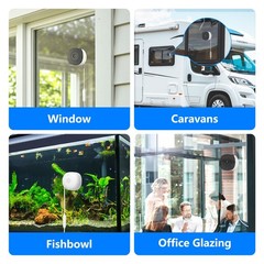Wansview 3MP 2K Window Camera, 2.4Ghz Wifi Indoor Cameras for Home Security NEW