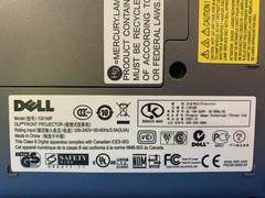 Dell 1201MP DLP Portable Projector 2K Lumens 611 Lamp Hours W/ Travel Case