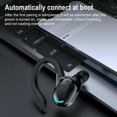Bluetooth 5.1 Headset Wireless Earbuds Earphones Stereo Headphones Ear Hook Lot