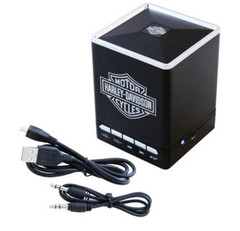Harley-Davidson Bar & Shield Portable Bluetooth Speaker w/ Speakerphone 6861