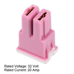 3pcs Automotive Mini Cartridge Fuse 32V 30A Female Case for Truck
