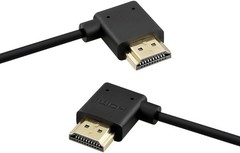50cm Left Angle HDMI Cable for Atomos Ninja Feelworld Sony FS5 FS7 BMPCC Canon