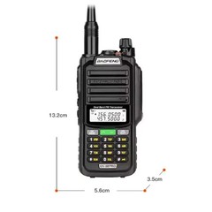 UV-98 PRO Dual Band Two Way Radio IP68 Waterproof 10W Handheld Walkie Talkie