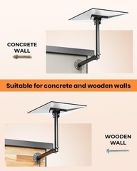 Starlink Gen 3 Mount 180°Adjustable Wall Roof Mounting Kit for V3 Standard Dish