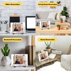 Qiwog London Photo Frame – Tourist Attractions 5.7 x 8 inches, Rustic