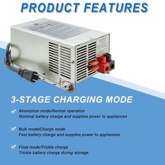 WF-9875 Converter Charger Deckmount 75 Amp DC Output