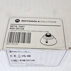 Motorola Solutions NPTA-1001 1.5in NPT Adapter Bracket White 850-0512A