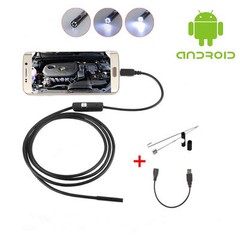 6 LED 720P Waterproof 5.5/7mm Lens Endoscope Inspection Camera For Android Phone