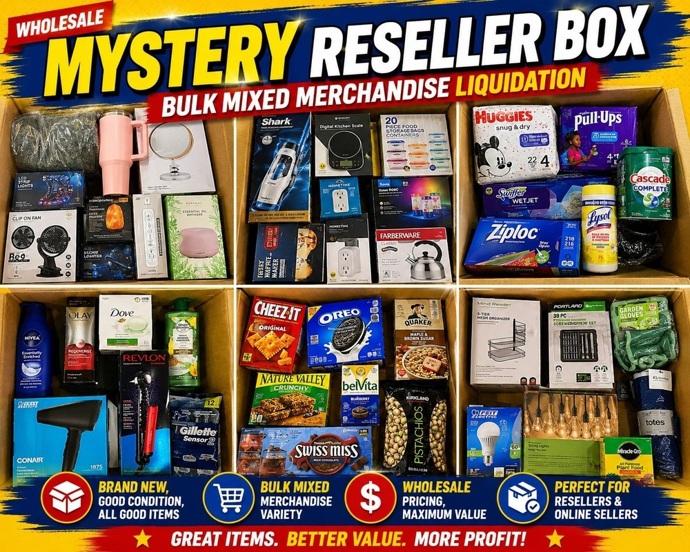 Amazon Wholesale Household Assorted Lot Lifestyle & Daily Use Items