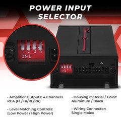 DS18 QHL4 4-Channel Lossless Audio High To Low Level Converter