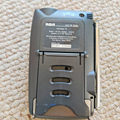 RCA LCD Color TV Mini RF TV 13-3050