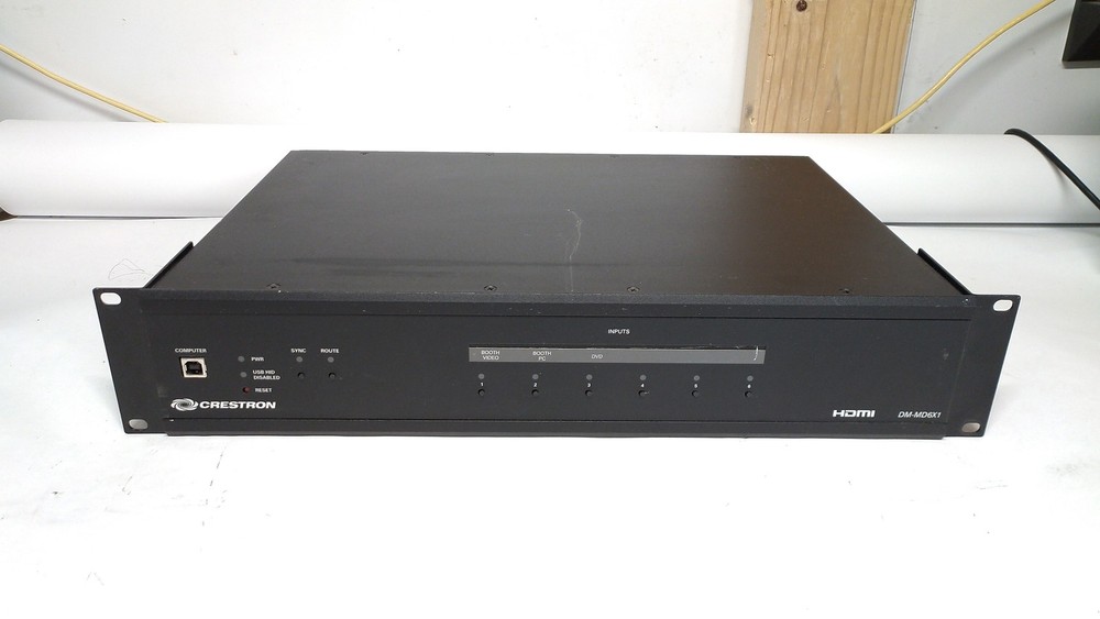 Crestron DM-MD6x1 Digital Media Switcher Y/PB/Pr RGB HDMI DMNet