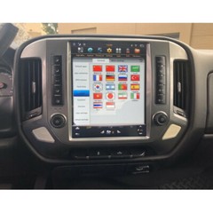Android9.0 Vertical Stereo Radio For Chevrolet Silverado Gmc Sierra 2014-2019