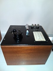 GENERAL CONCORD PRECISION CAPACITOR 722-ME, S/N 9132, 1962 U.S.A., IN WOODEN BOX
