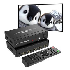 MT-VIKI 4K@60Hz 1×4 HDMI Video Wall Controller Processor 1 in 4 out Multi Screen