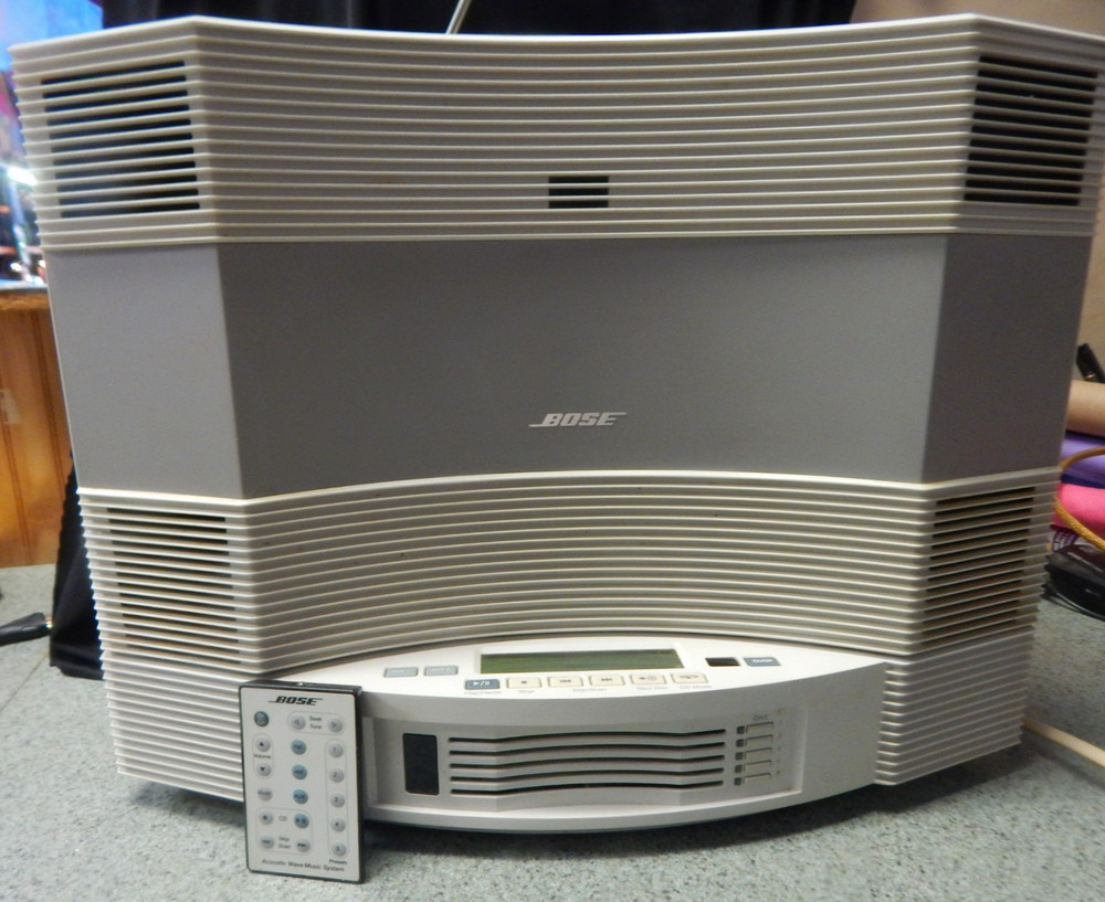 BOSE ACOUSTIC WAVE MUSIC SYSTEM MODEL CD-3000 + MULTI DISC CHANGER WITH REMOTE!