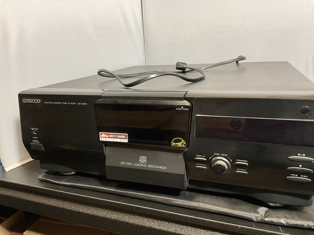 Kenwood CD-423M Multiple Compact Disc Player – No Remote – Works/Tested