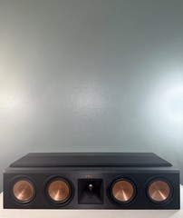 TESTED Klipsch RP-450C Center Channel Speaker Home Theater Black WORKING