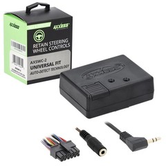 NVX XCADJ1 Universal Backup Camera + SiriusXM Tuner + Axxess SWC Interface