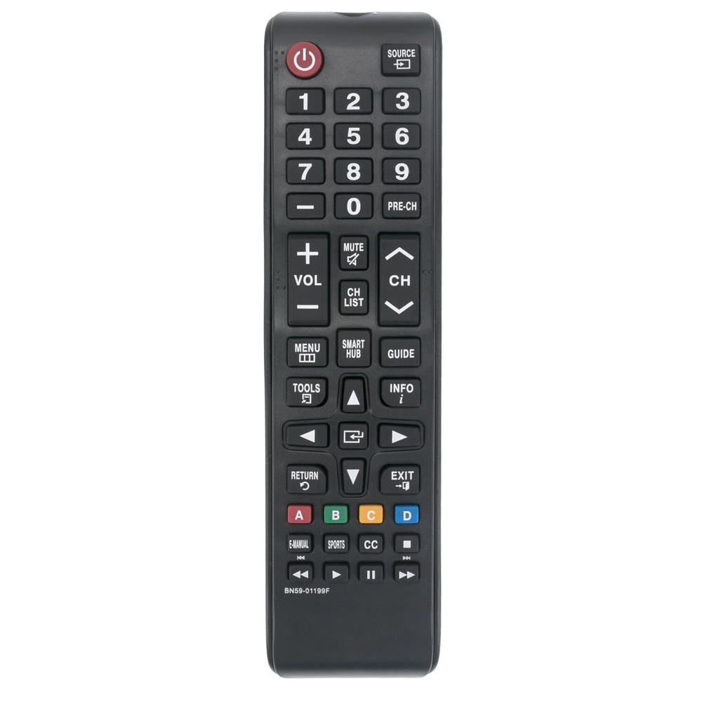 BN59-01199F Replace Remote for Samsung LED TV UN43J5200AFXZA UN55J6200AFXZA