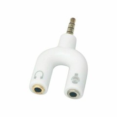 (2-Pack) 3.5mm Stereo Audio Male to 2 Female Headphone Splitter Cable Adapter