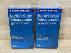 2 Durabrand T-120 VHS 2000s New