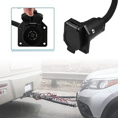 1 Set 7-Pin Trailer Wiring Harness Simple Connect Wiring Kit for Toyota