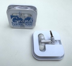 Unbranded 3.5 mm Earplug Earphones Wired Comfortable Safety Plugs Audio White