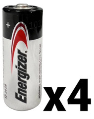 4 FOUR ENERGIZER E90 N ALKALINE LR1 MN9100 910A 1.5V BATTERY BATTERIES EXP 2028