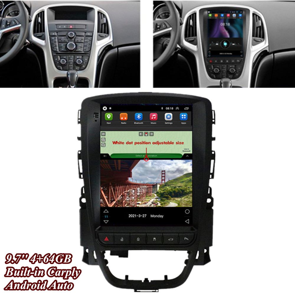 9.7” Android 10 4+64GB Radio Player GPS SIM For Buick Verano 2010-2014
