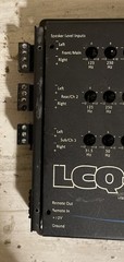 AudioControl LCQ-1 6 Channel Output Converter Sound Processor Equalizer