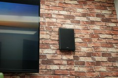 2 Rockville RockSlim Black Home Theater 5.25″ 240w Easy Wall Mount Slim Speakers