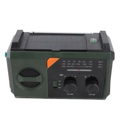 Emergency Radio AM FM WB 30000mAh Battery Solar Panel Radio For Household Use