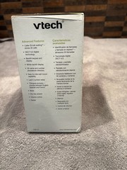 VTech CS6114 DECT 6.0 Cordless Phone White/Grey, Caller ID/Call Waiting NEW
