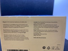 NEW – Ring – Wired Doorbell Pro (3rd Gen) w/ Chime Mini Kit – Deep Silver