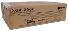 Gemini XGA-2000 2000 Watt Professional DJ/PA Live Sound Power Amplifier XGA2000