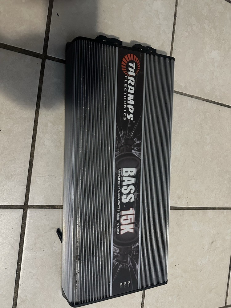 Taramps Bass 15K Mono Car Audio Amplifier 15,000W RMS 1 Ohm MPN BASS 15K