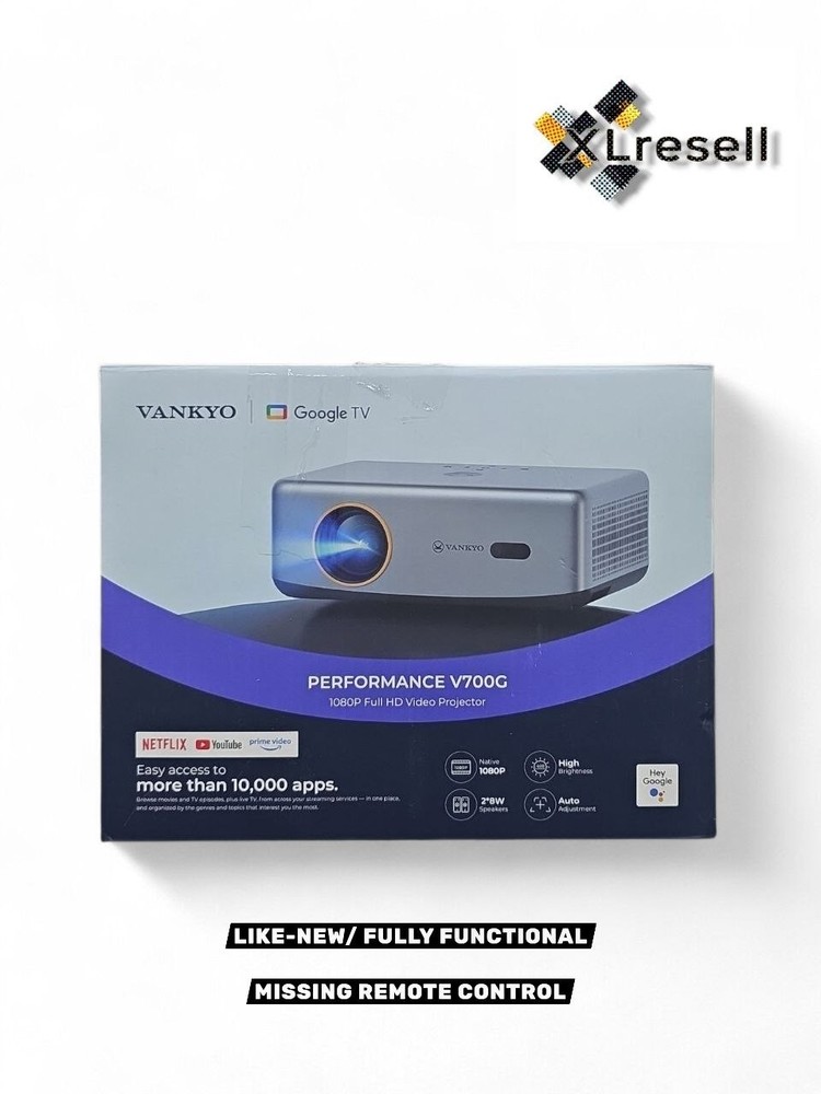 VANKYO Performance V700G Native 1080P Projector, Full HD 5G, Built-in Streaming