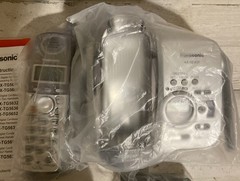 Panasonic KX-TG5631S 5.8 GHz Digital Cordless Phone Answering System