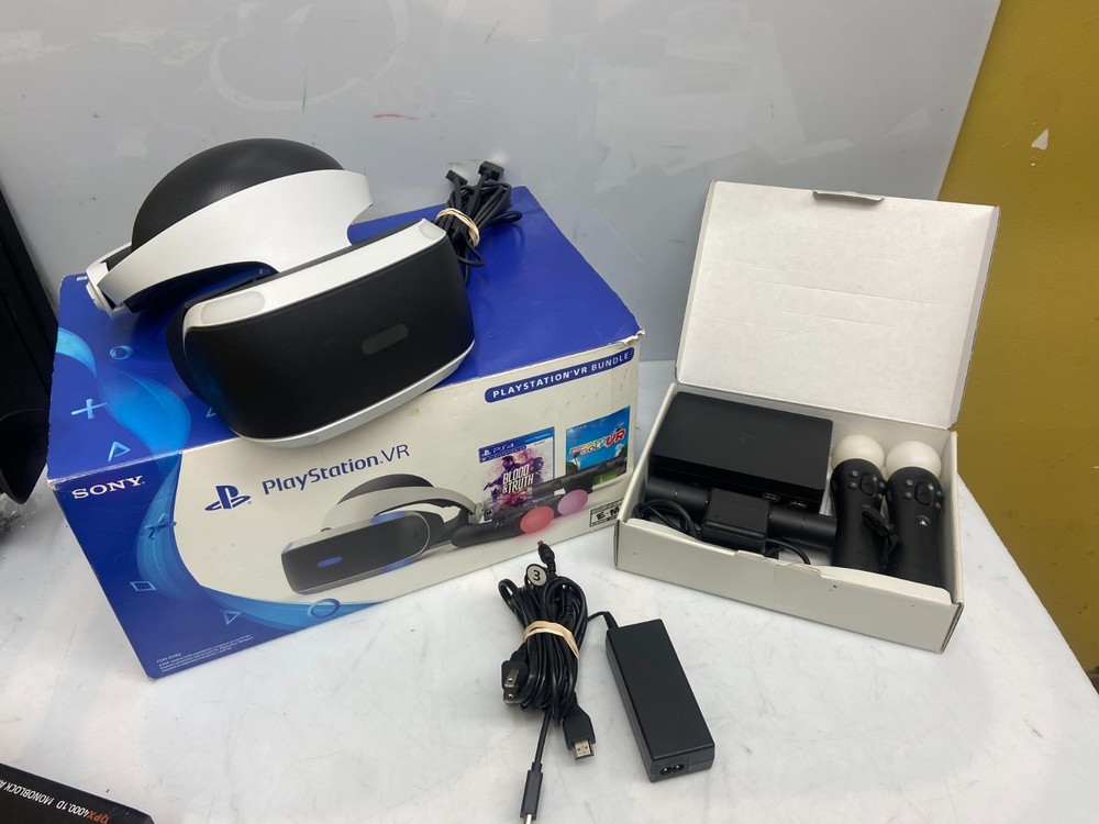 Sony PlayStation VR Headset Starter Pack – CUH-ZVR2 Version 2 Cam/Head/Proccess