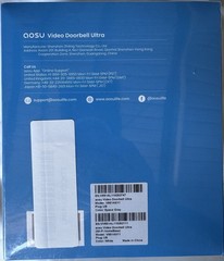 AOSU Doorbell Camera Wireless, 5MP Ultra HD, No Monthly Fee, 2.4/5 GHz WiFi Vide