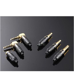 3.5mm 4.4 2.5mm Female Male Stereo Audio Cable Headphone Jack Plug Connector Lot
