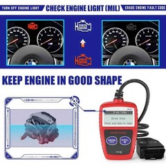 US OBD2 Scanner Car Scan Diagnostic Tool Reset Clear Check Engine Code Reader