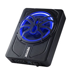 VEVOR 10” 440W Under-Seat Slim Car Subwoofer Hi-fi Speaker Sub Amp Kit