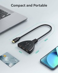 3 Port HDMI Splitter Cable 1080P Switch Switcher HUB Adapter for HDTV PS4 Xbox