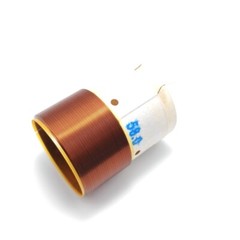 1pcs ID:58mm Double 4 + 4 Ohm Bass Voice Coil for Woofer Bass Speaker