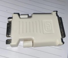 DVI-A Male to VGA 15-pin HD15 Female Video Adapter SVGA Converter for PC Monitor