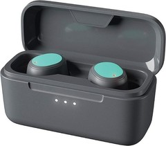 VINYL by Skullcandy True Wireless Bluetooth Earbuds Grey/Teal – Brand New in Box
