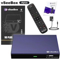 vseeBox V6 Plus Same-Day Ship 8K UHD Streaming Media Player WiFi